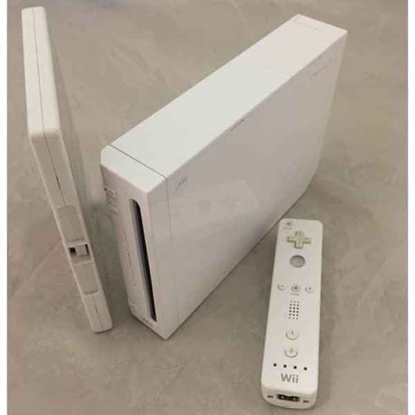 nintendo wii-konsol med 1 spel- USED