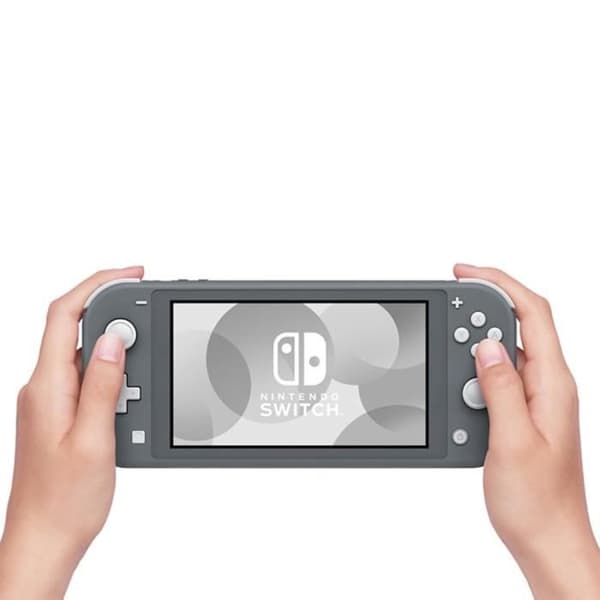 Nintendo Switch Lite-konsol - Grå JP-version Original USA-laddare med US-FR-adapter- USED