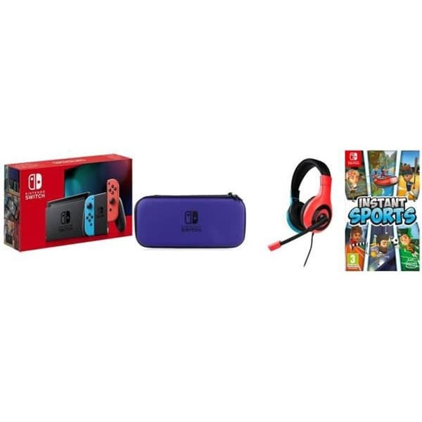 Bärbar spelkonsol - Nintendo - Switch - Blå - 32 Go- USED