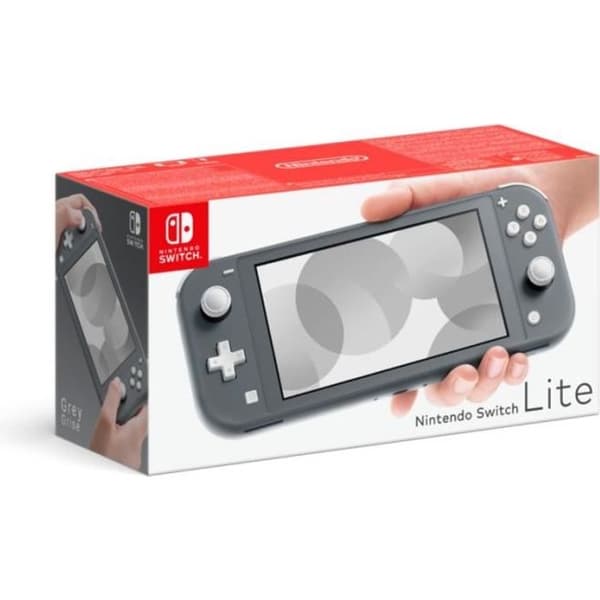 Console Switch Lite Nintendo Switch Lite Grå + Nintendo Switch-spel Animal Crossing: New Horizons- USED