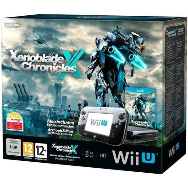 Premiumpaket Wii U + Xenoblade Chronicles X- USED