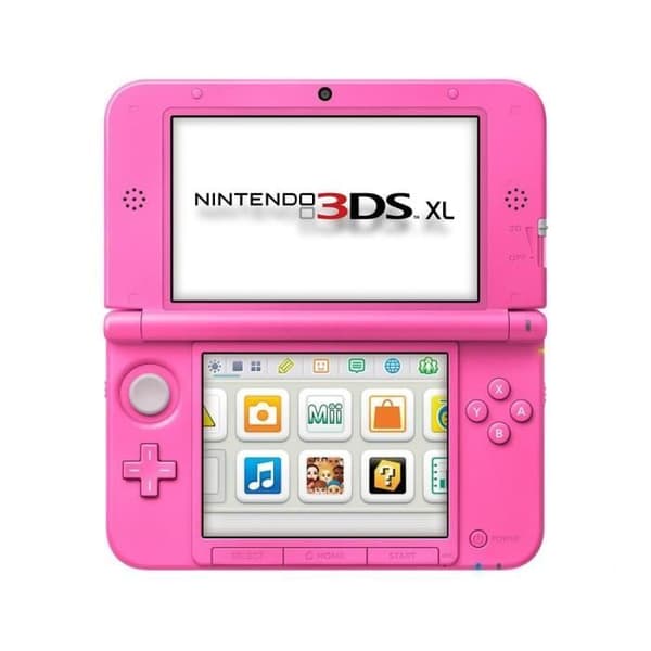 3DS XL Pink Console Pack + Animal Crossing Game- USED