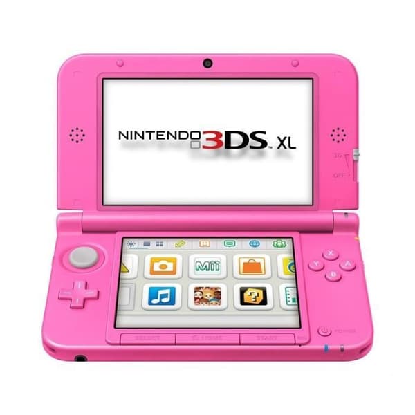 3DS XL Pink Console Pack + Animal Crossing Game- USED