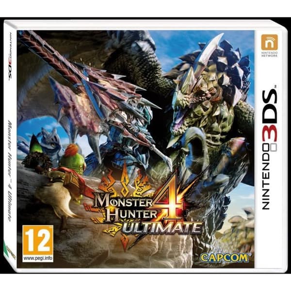Nya Nintendo 3DS XL + Monster Hunter 4- USED