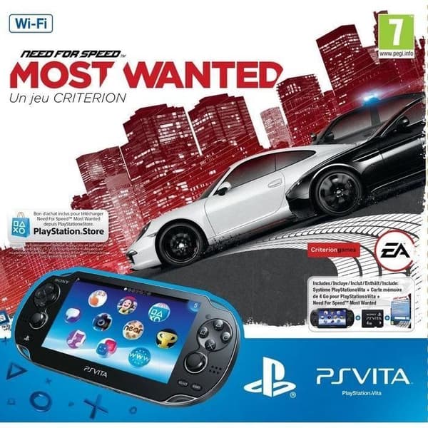 PACK PS VITA WIFI BEHOV FÖR HASTIGHET MEST ÖNSKES- USED
