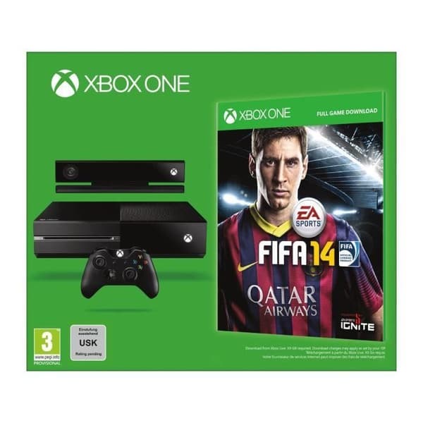 Xbox One-konsol + FIFA 14- USED