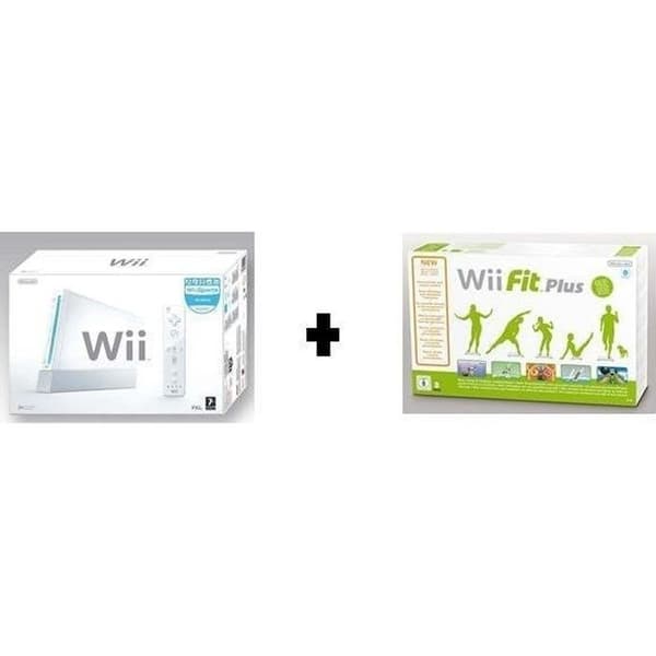 PACK WII + WII FIT PLUS- USED