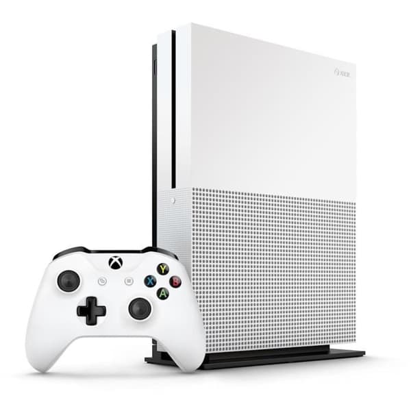 Xbox One S 1TB + Xbox trådlös handkontroll + 14-dagars Xbox Live Gold-testversion + 1 månads Xbox Game Pass-provperiod- USED