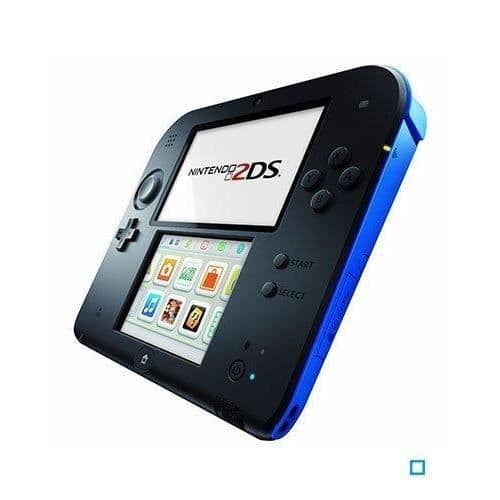 Nintendo 2DS-konsol • Black &amp; Blue + New Super Mario Bros.2 (förinstallerad)- USED