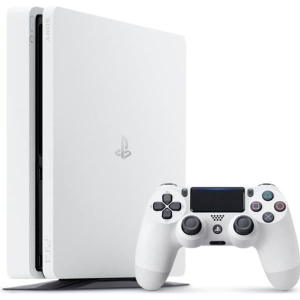 Vardagsrumskonsol - Sony - PS4 Slim - Vit - 500 GB- USED