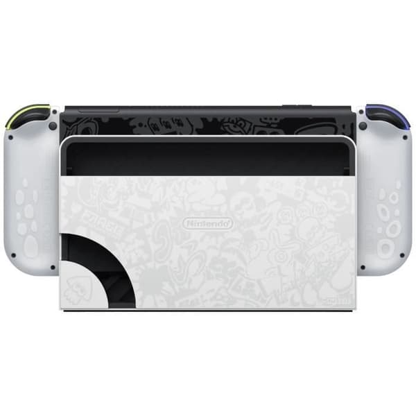 Nintendo Switch-konsol - OLED-modell • Splatoon 3 Limited Edition- USED