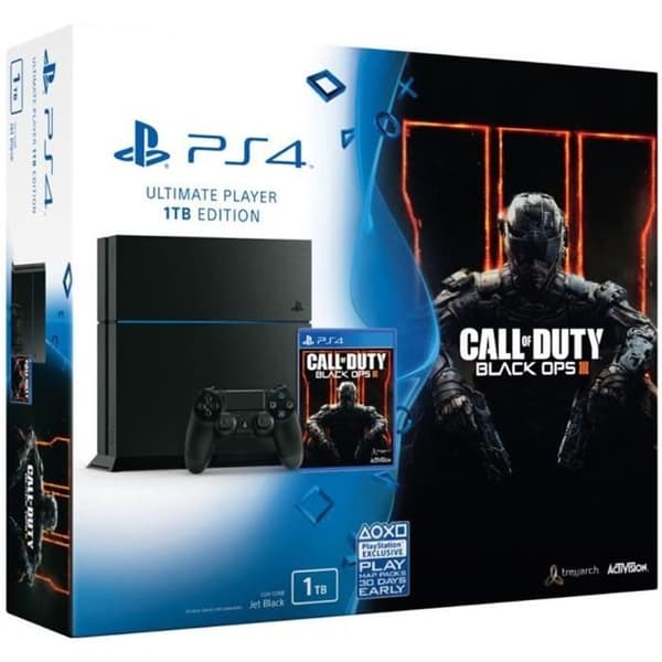 PS4 1TB + Call of Duty Black Ops III- USED
