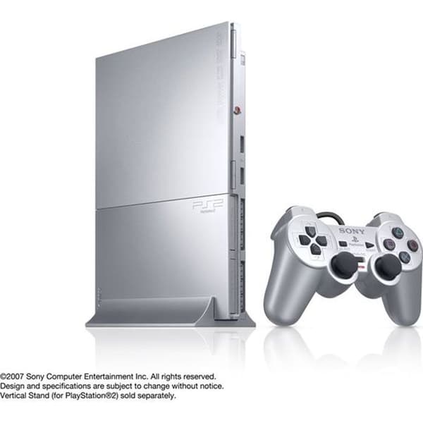 Konsol PS2 SLIM Silver- USED