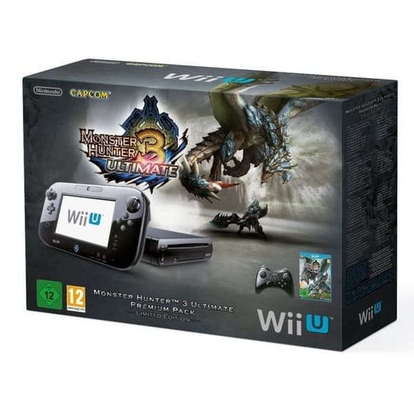 WII U PREMIUM MONSTER HUNTER 3 ULTIMATE LIMITED- USED