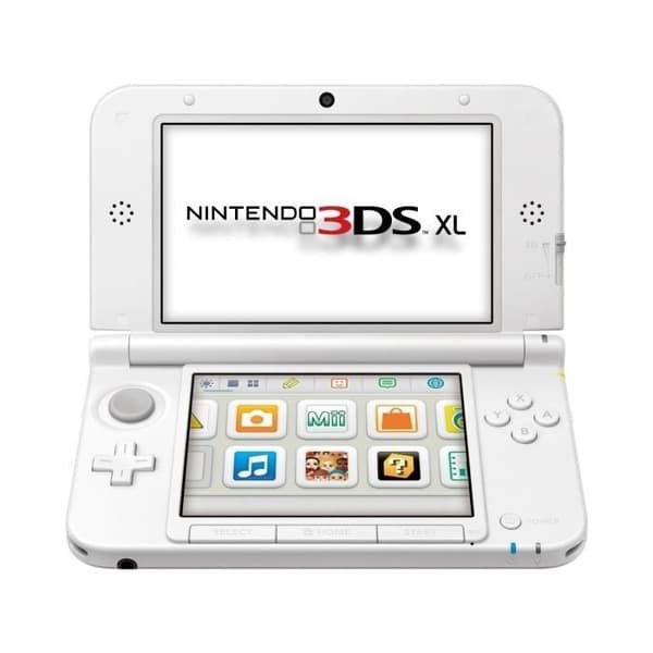 Nintendo 3DS XL White Console - Nintendo - 3DS - 90 % större skärm - 4 GB SD-kort- USED