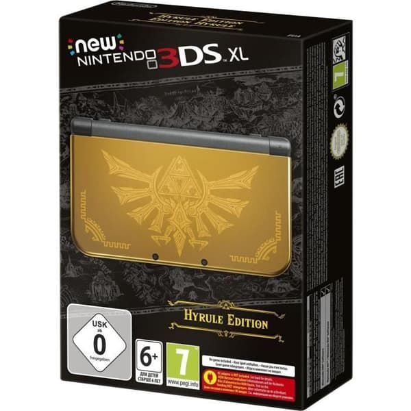 Nya Nintendo 3DS XL Hyrule Limited Edition- USED
