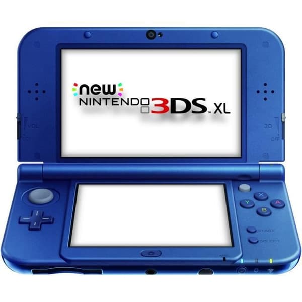 Bärbar konsol - Nintendo - Ny 3DS XL - Metallic Blue - 4 GB - Europeisk version- USED