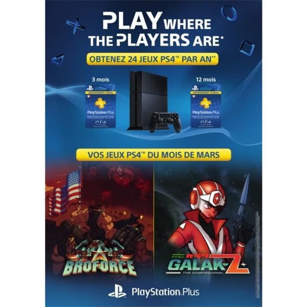 Pack PS4 500 GB Black + Uncharted Collection + PS+ 3 månader - Sony - Hemkonsol - Svart - 500 GB - Bundle- USED