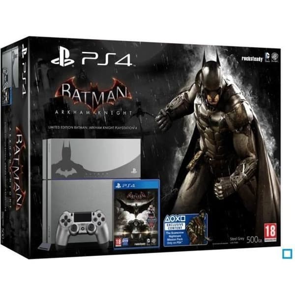 PS4 - Sony - 500GB - Batman Arkham Knight Limited Edition- USED