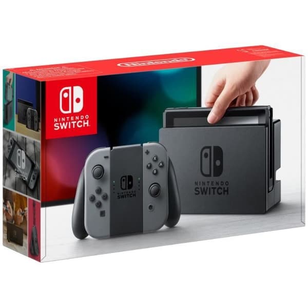 Nintendo Switch-konsol • Grå- USED
