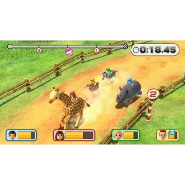 BASIC PACK WII PARTY U + NINTENDO LAND / WII U- USED