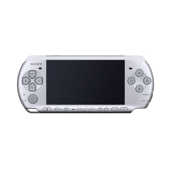 KONSOL SONY BASE PACK PSP 3000 SILVER- USED