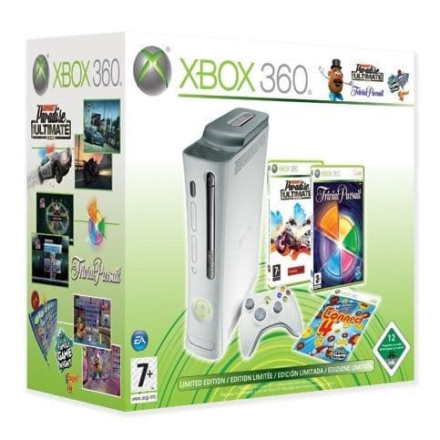 XBOX 360 PRO FAMILJBUNDT- USED