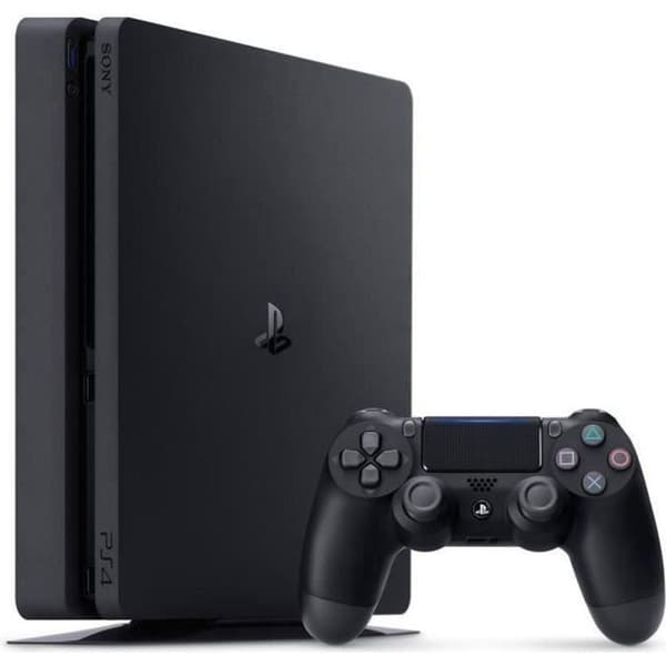 PS4 Slim Console 500GB Black/Jet Black - E Chassis - PlayStation Official- USED