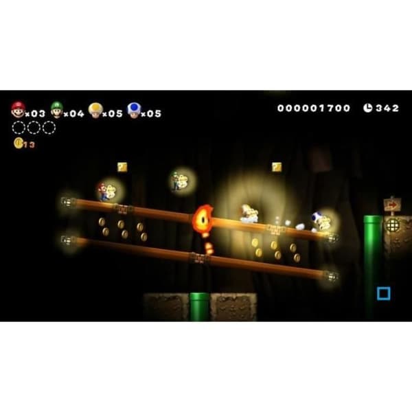 Mario &amp; Luigi Black Premium Bundle Wii U-spel- USED