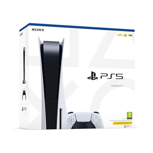Vardagsrumskonsol - Sony - Playstation 5 Standard Edition - 825 GB - Vit - Riders Republic PS5 Pack- USED