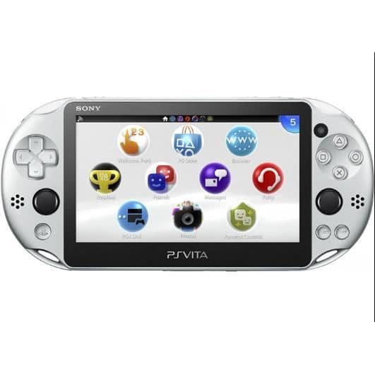 Bärbar konsol - Sony - PSVITA Limited Edition Silver 2000 - Special - Grå - PS Vita- USED