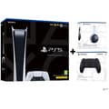 Miniatyrbild 1 av 4: Hemkonsol - Sony - Playstation 5 Digital Edition - 825 GB - Bundle - Vit- USED