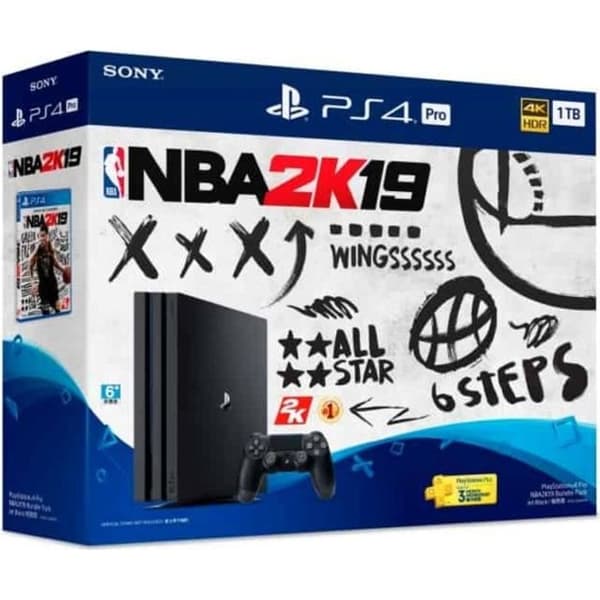 PS4 PRO 1TB + NBA 2K19 + PSN 14 dagar- USED