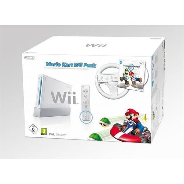 PACK Wii MARIO KART- USED