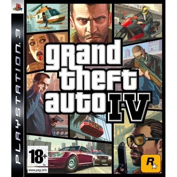 PS3 + GTA IV- USED