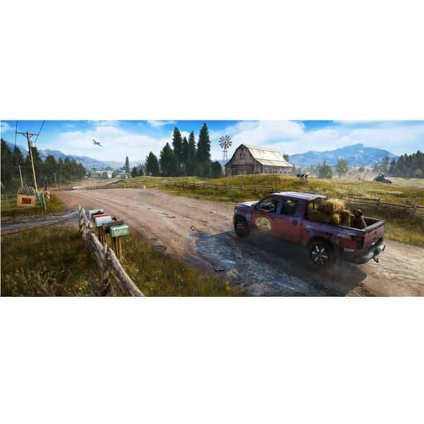 Console PS4 Slim 1TB Black/Jet Black + Far Cry 5 - Officiell PlayStation- USED