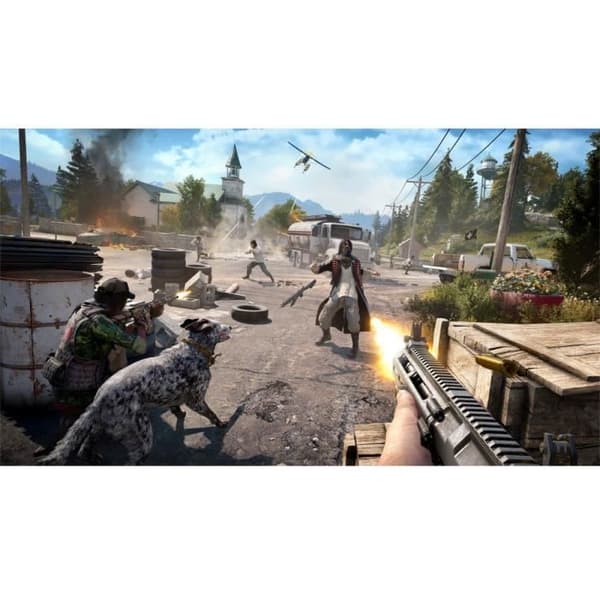 Console PS4 Slim 1TB Black/Jet Black + Far Cry 5 - Officiell PlayStation- USED