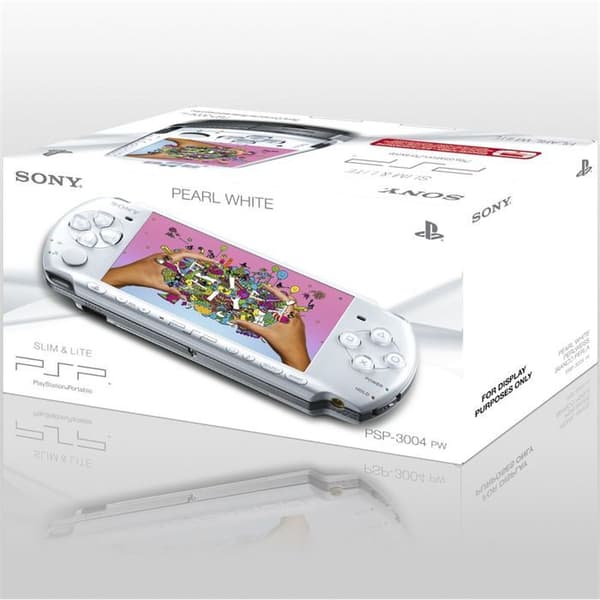 KONSOL SONY BASE PACK PSP 3000 WHITE- USED