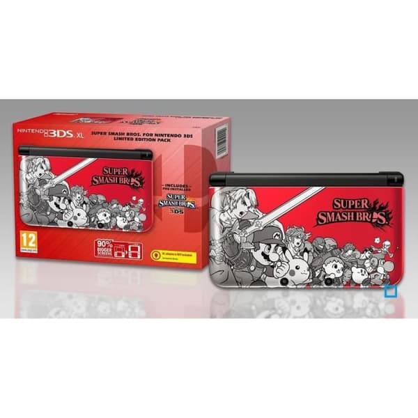 3DS XL Console Limited Edition Super Smash Bros.- USED