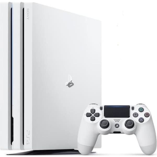 PS4 Pro 1TB White Console - Sony - PlayStation- USED