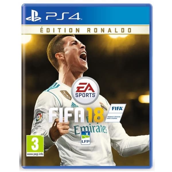 Hemkonsol - Sony - PS4 Pro 1TB - FIFA 18 - Frostbite-teknik - Bundle- USED