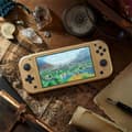 Miniatyrbild 5 av 5: Nintendo Switch Lite konsol Hyrule edition JP version Original USA laddare + US-FR adapter- USED