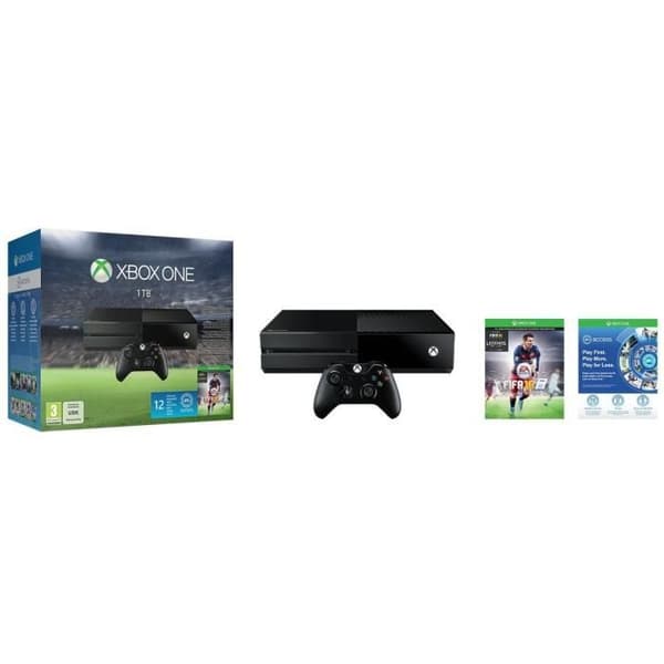 Xbox One 1TB + FIFA 16- USED