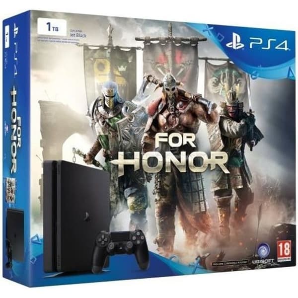 Hemkonsol - Sony - PlayStation 4 Slim - 1000 GB - För Honor- USED