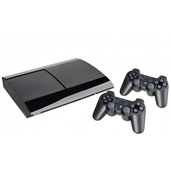 Sony Playstation 3 Ultra Slim 500GB inkl. 2 styrenheter- USED