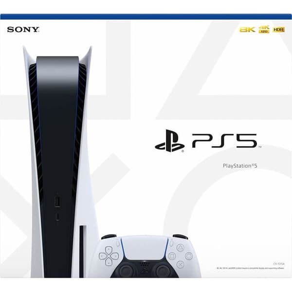 Konsol Playstation 5 Disc Version - 4K-TV-spel- USED