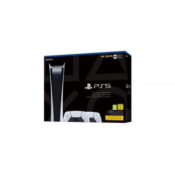 Sony Playstation 5 825GB Digital Edition med 2 Dualsense Controllers White är en original och ny produkt som tillhör- USED