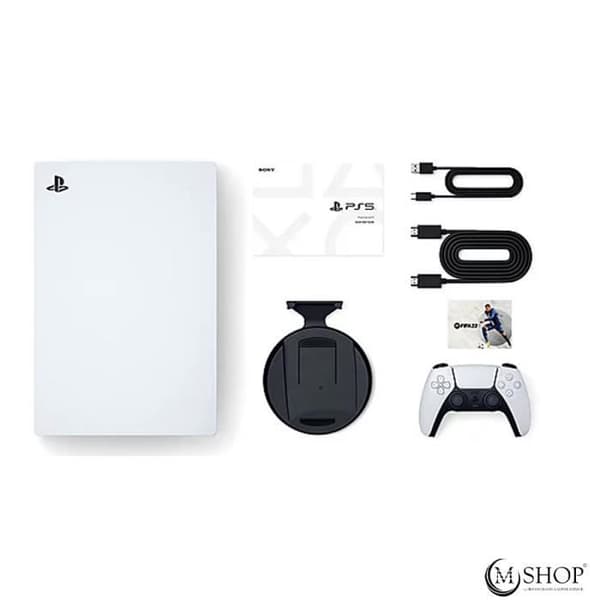 PlayStation 5-konsol - Sony - Bundle - Vit - 825 GB - FIFA 23- USED