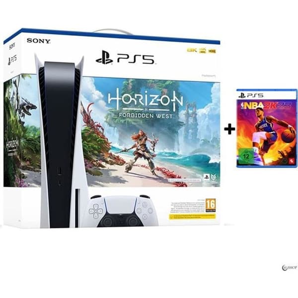 Konsol för vardagsrummet - Sony - PlayStation 5 - 825 Go - Bundle - Vit- USED