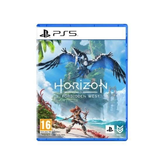 Bundle Playstation 5 + HYPERX CLOUD II TRÅDLÖST SPEL + Horizon Forbidden West- USED